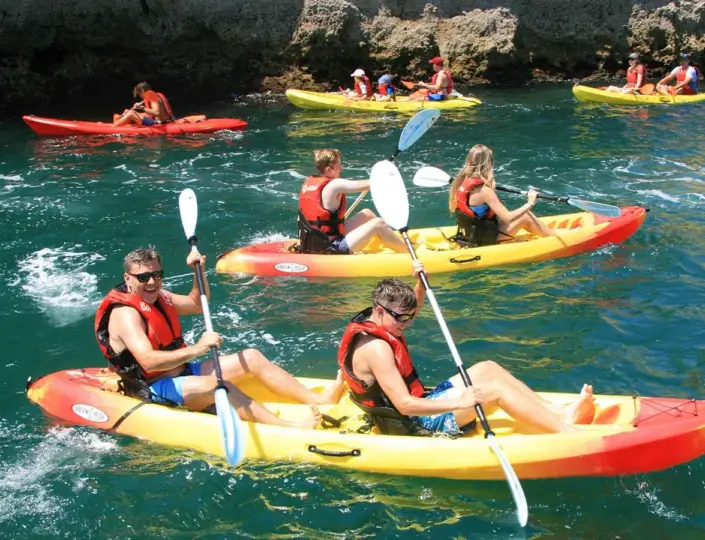 Top Kayak Tour with Lagos Adventure in Ponta da Piedade, Lagos, Algarve, Portugal